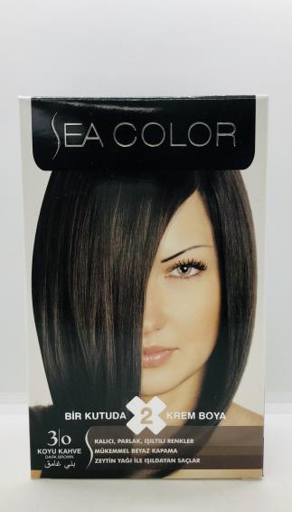 Sea Color Dark Brown 3/0 185ml