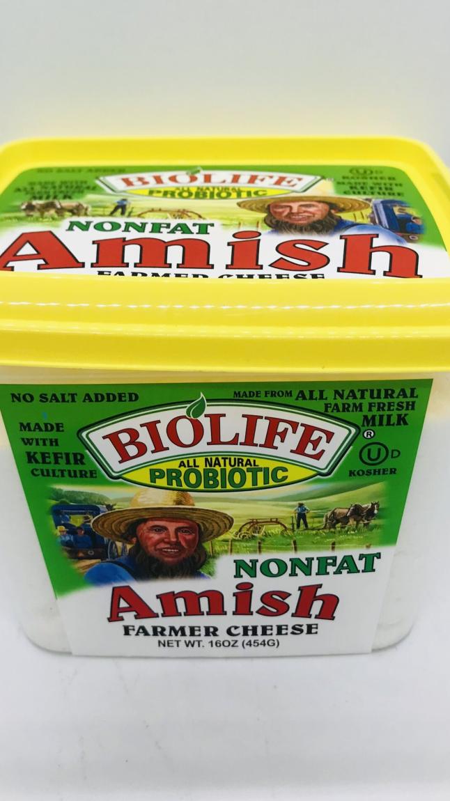 Biolife Amish farmer cheese