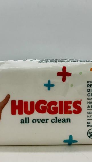 Huggies All Over Clean Baby Cleansing Wipes 56pcs