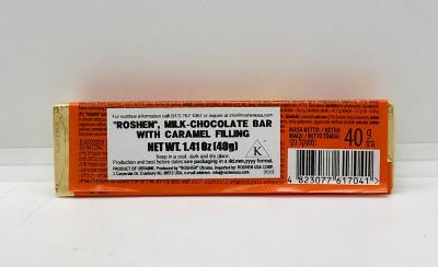 Roshen Chocolate & Caramel 40g.