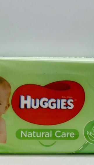 Huggies Natural Care With Aloe 56 wipes