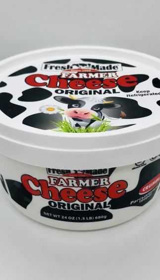 Fresh made Farmer cheese original