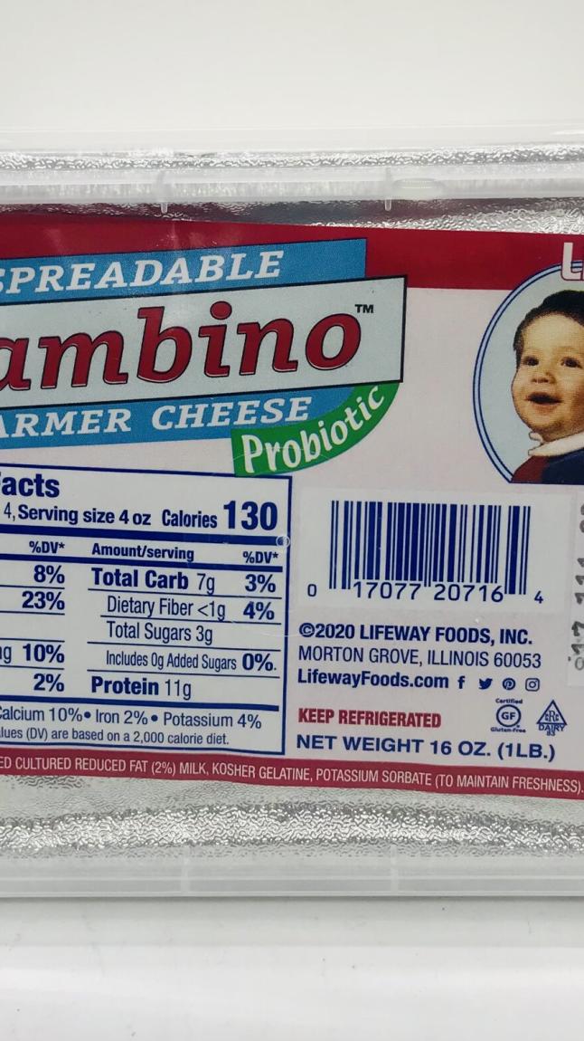 Lifeway farmer cheese Bambino