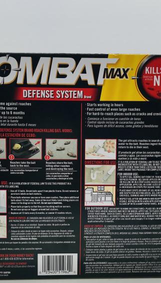 Combat Max Defense System Brand