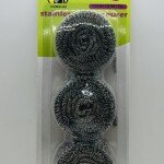 Oumeijie Stainiess Steel Scourer 3pcs