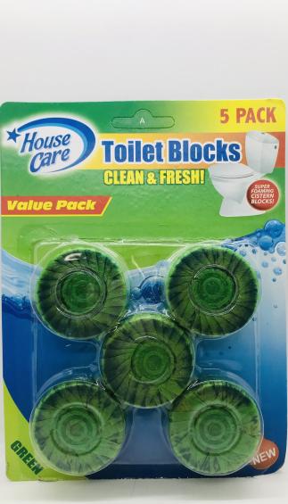 House Care Toilet Blocks Clean & Fresh 5pack