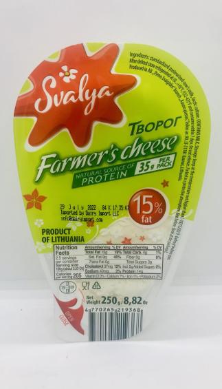 Svalya Farmer's Cheese 15%