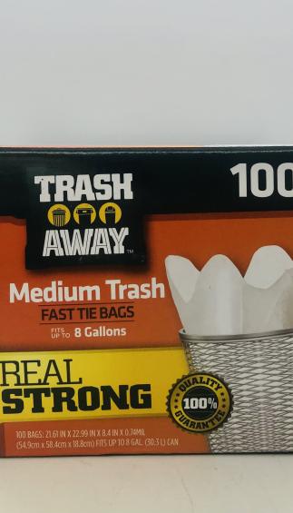 Trash Away Medium Trash Real Strong 100 bags