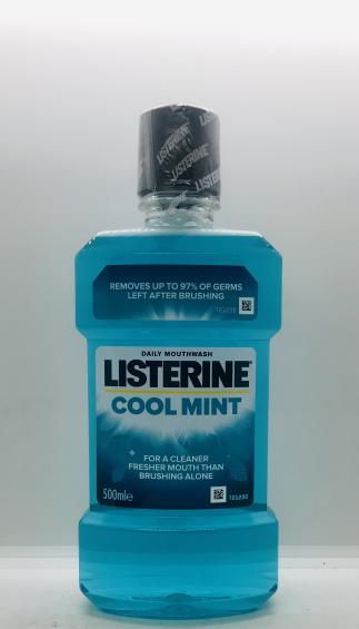 Listerine Cool Mint Daily Mouthwash 500ml