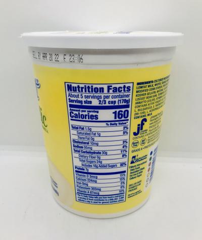 La Yogurt Banana 2Lb