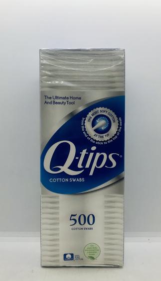 Q-tips Cotton Swabs 500 Cotton Swabs