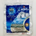 Menora Tea-Light Candles Bougies Chauffe-plats 50pcs