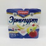 Ermighurt yogurt apple-pear 400g.