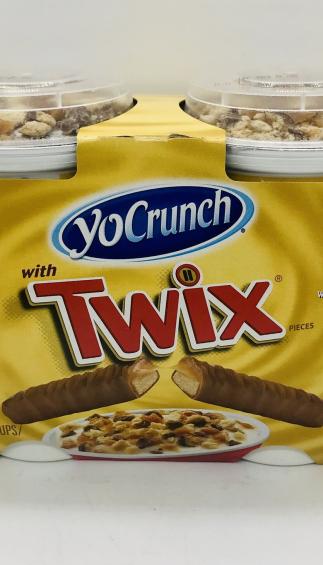 Yo Crunch Twix Vanilla 4 snack cups