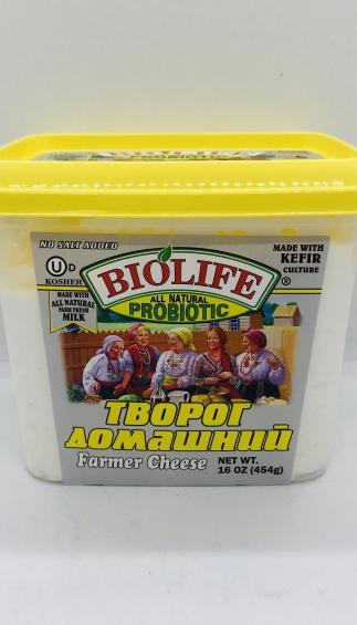 Biolife Farmer Cheese Homemade (454g.)