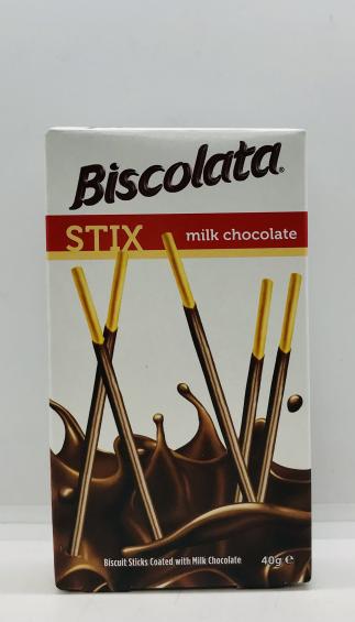 Biscolata Stix Milk Chocolate 40g