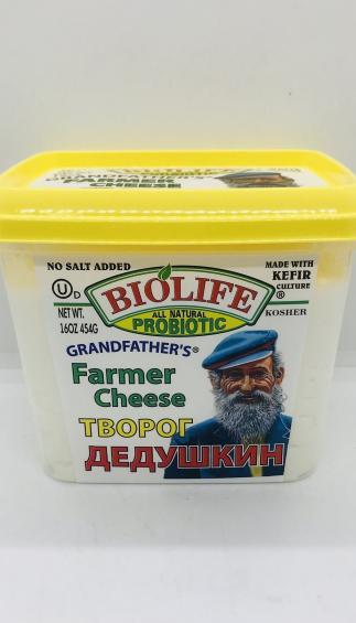 Biolife Farmer Cheese Grandfather's (454g.)