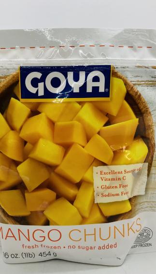 Goya Mango Chunks Fresh Frozen 454g