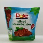 Dole Sliced Strawberries Keep Frozen 397g