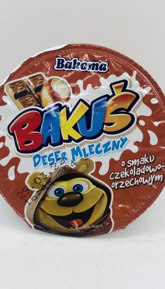 Bakoma Bakus chocolate-hazelnut milk dessert 100g.