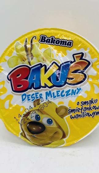 Bakoma Bakus vanilla milk dessert 100g.