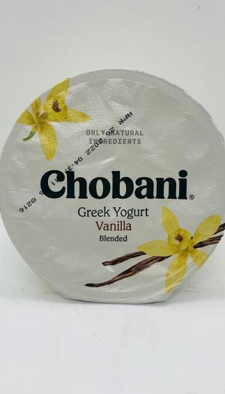 Chobani Greek Yogurt Vanilla 150g.