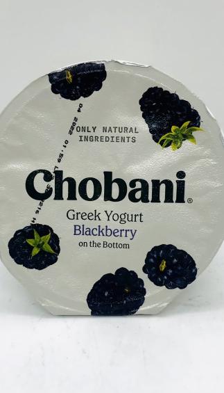 Chobani Greek Yogurt Blackberry 150g.