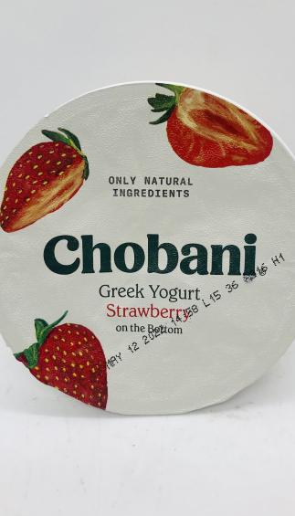 Chobani Greek Yogurt Strawberry 150g.