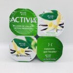 Activia lowfat Vanilla yogurt 113g x 4