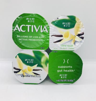 Activia lowfat Vanilla yogurt 113g x 4