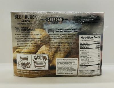 Djerdan Burek Beef Burek Stick Keep Frozen 600g