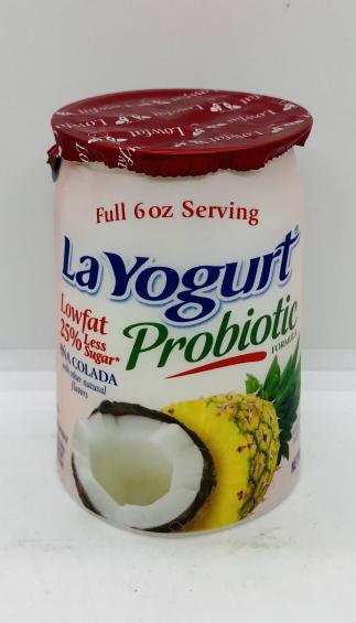 La Yogurt Probiotic Pina Colada 170g.