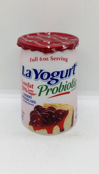 La Yogurt Probiotic Cherry cheesecake 170g.