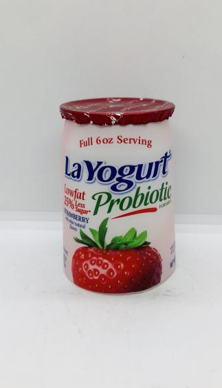 La Yogurt Probiotic Strawberry 170g.