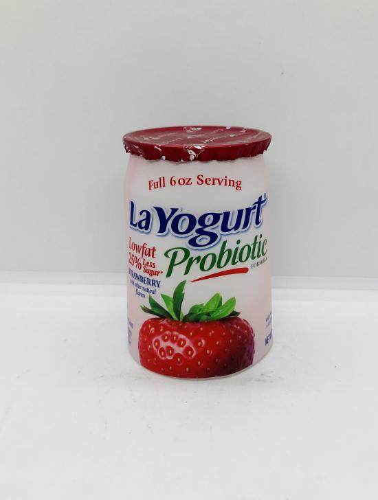 La Yogurt Probiotic Strawberry 170g.