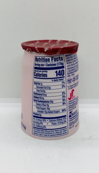 La Yogurt Probiotic Strawberry 170g.