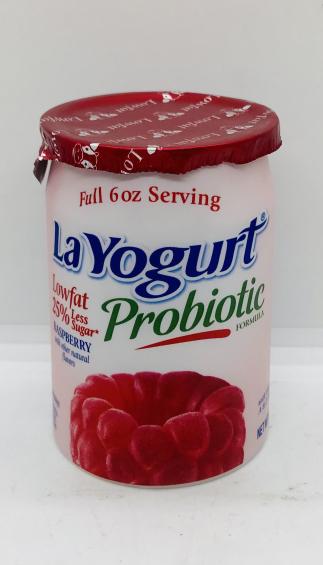 La Yogurt Probiotic Raspberry 170g.