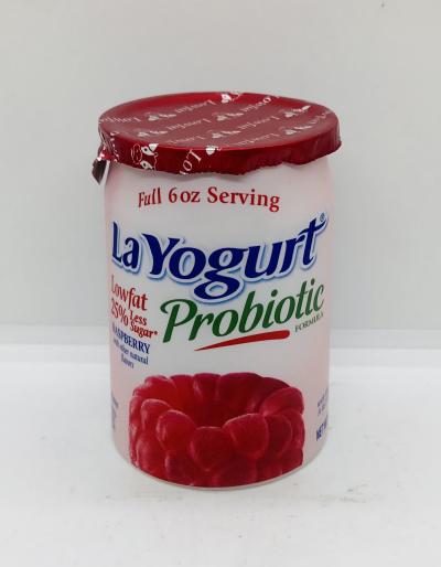 La Yogurt Probiotic Raspberry 170g.