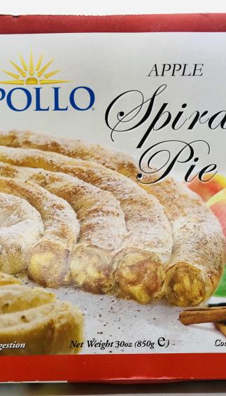 Apollo Spiral Pie Apple 850g.