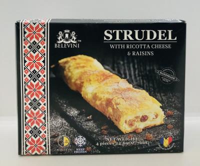 Belevini Strudel with Ricotta Cheese & Raisins 700g