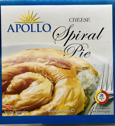 Apollo Spiral Pie Cheese 850g.