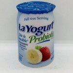 La Yogurt Probiotic Strawberry-banana 170g.