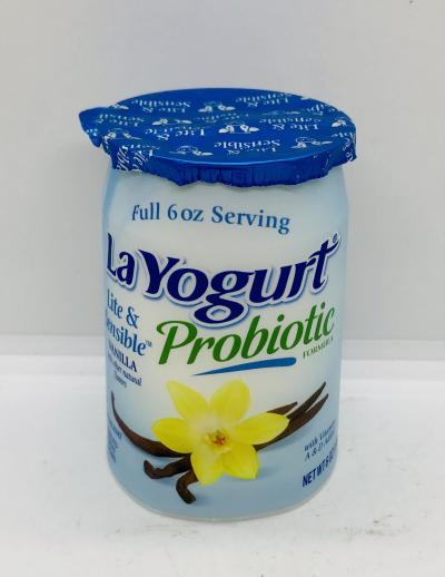 La Yogurt Probiotic Vanilla 170g.