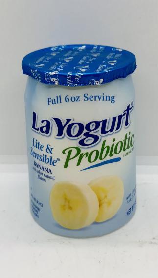 La Yogurt Probiotic Banana 170g.