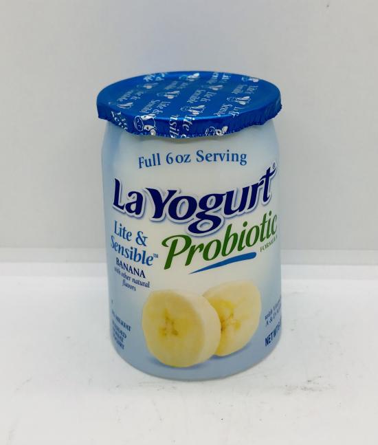 La Yogurt Probiotic Banana 170g.