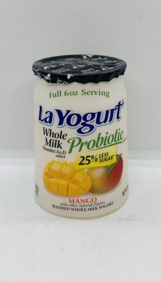 La Yogurt Probiotic Mango 170g.