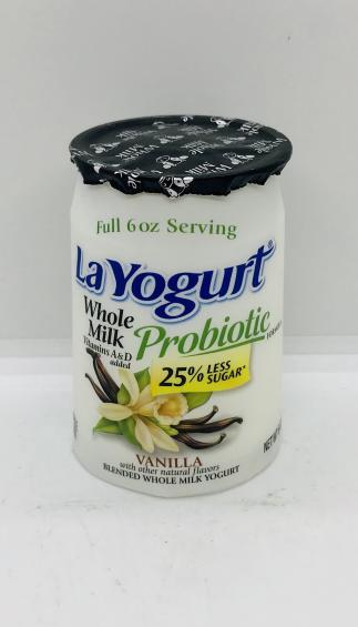 La Yogurt Probiotic Vanilla 170g.