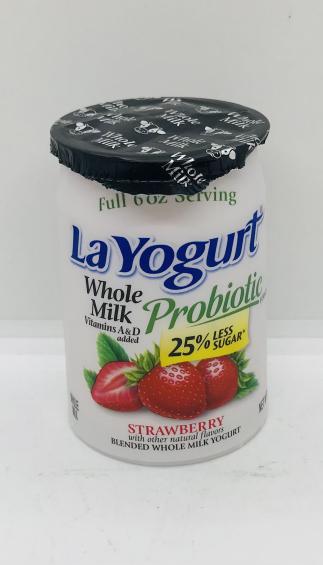 La Yogurt Probiotic Strawberry 170g.