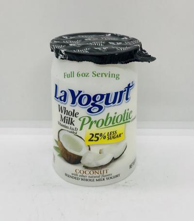 La Yogurt Probiotic Coconut 170g.