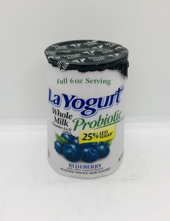 La Yogurt Probiotic Blueberry 170g.